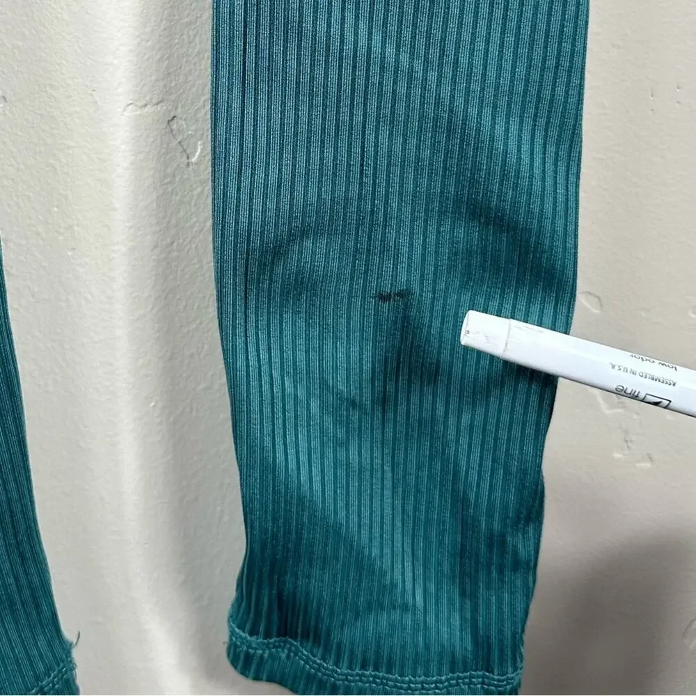 Glyder Jubilant Legging: Dark Teal Green Size XS - Picture 8 of 9